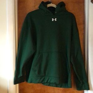 Men’s Underarmour Dark Green Sweatshirt size XL